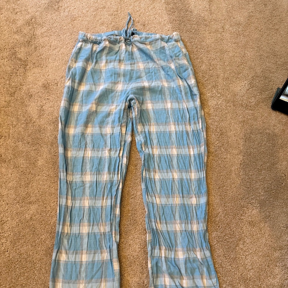 Talbots Womens M Tie waist pajama pants